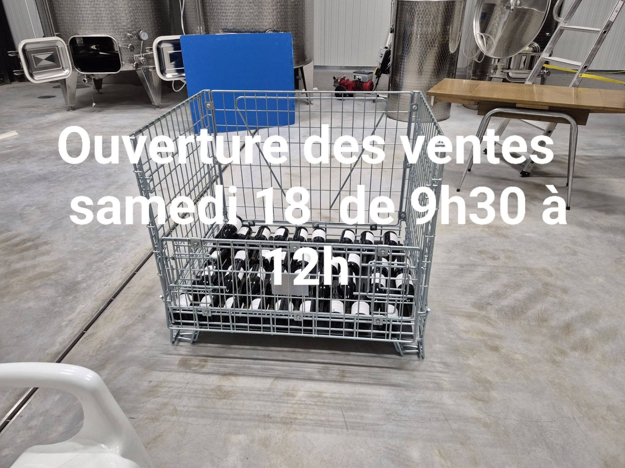 Première cuvée du Domaine de l'Epaule - Ouverture des ventes 